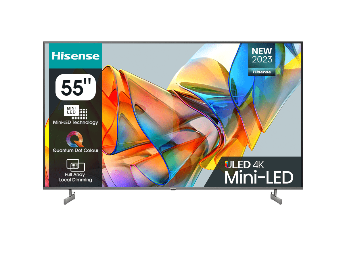 

Телевизор 55" Hisense 55U6KQ, 3840x2160, DVB-T /T2 /C, HDMIx3, USBx2, WiFi, Smart TV, темно-серый (55U6KQ), 55U6KQ