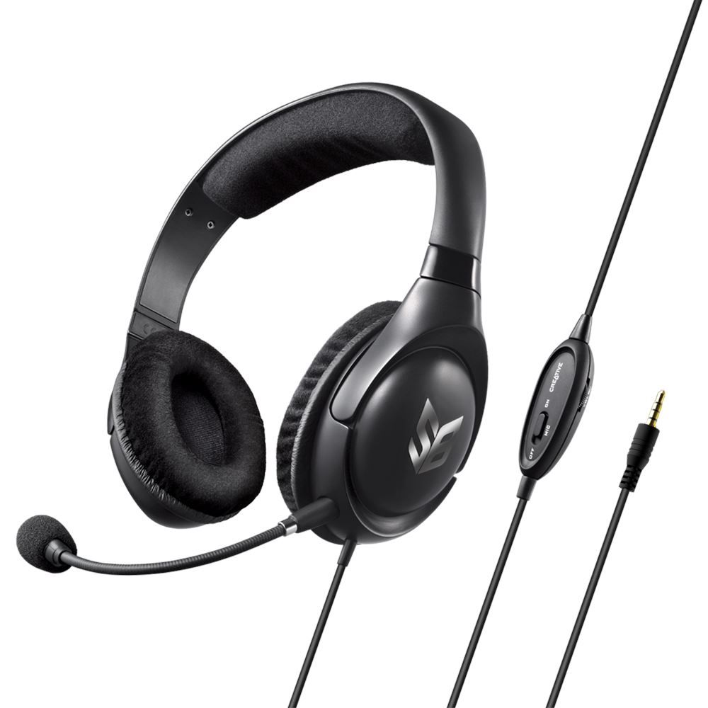 Проводная гарнитура Creative SOUND BLASTER BLAZE V2, Jack 3.5 мм., черный (70GH032000001)