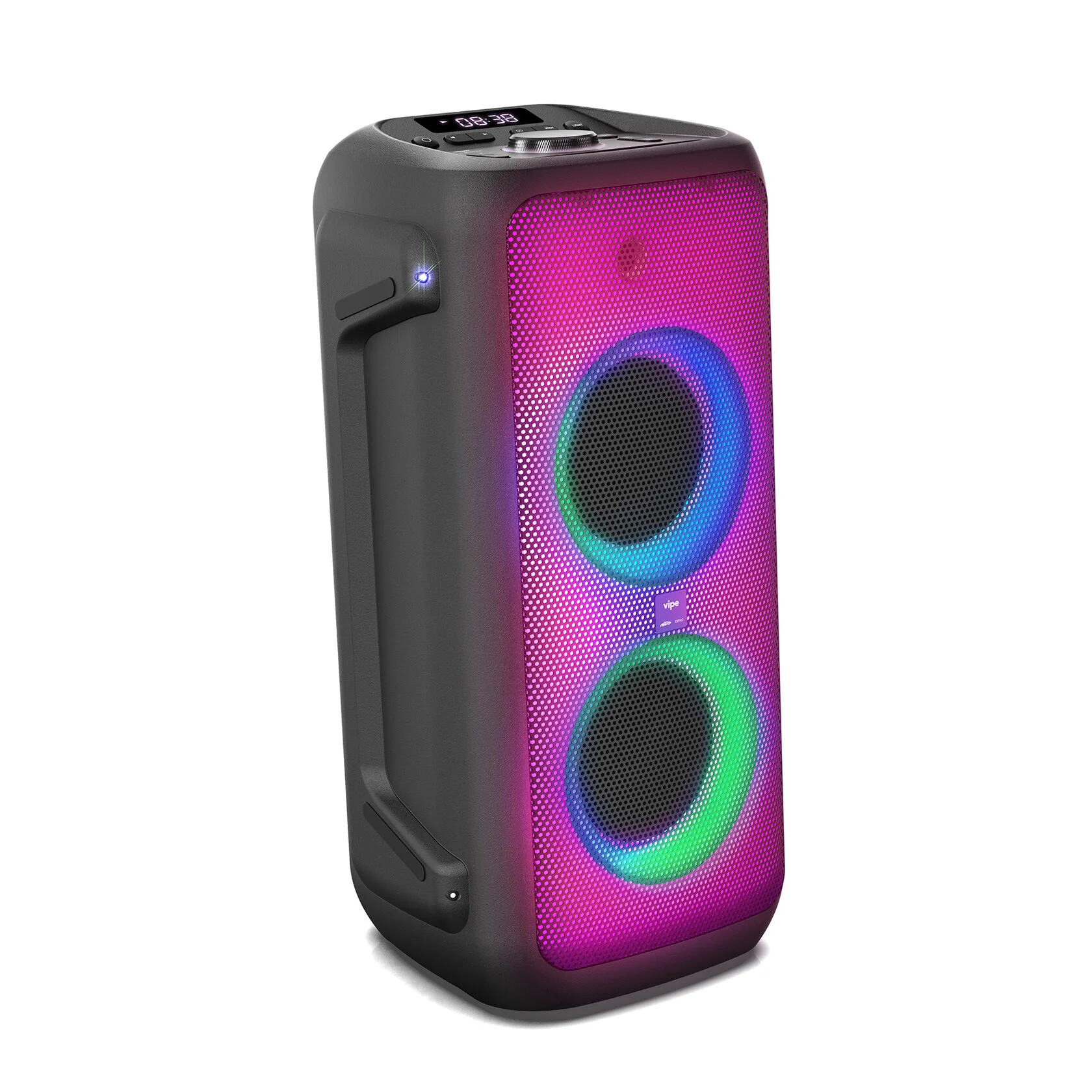

Мидисистема Vipe Nitro X5 Pro, 120 Вт, караоке, USB, AUX, Bluetooth, ПДУ, черный (VPMSNITROX5PRO), Nitro X5 Pro