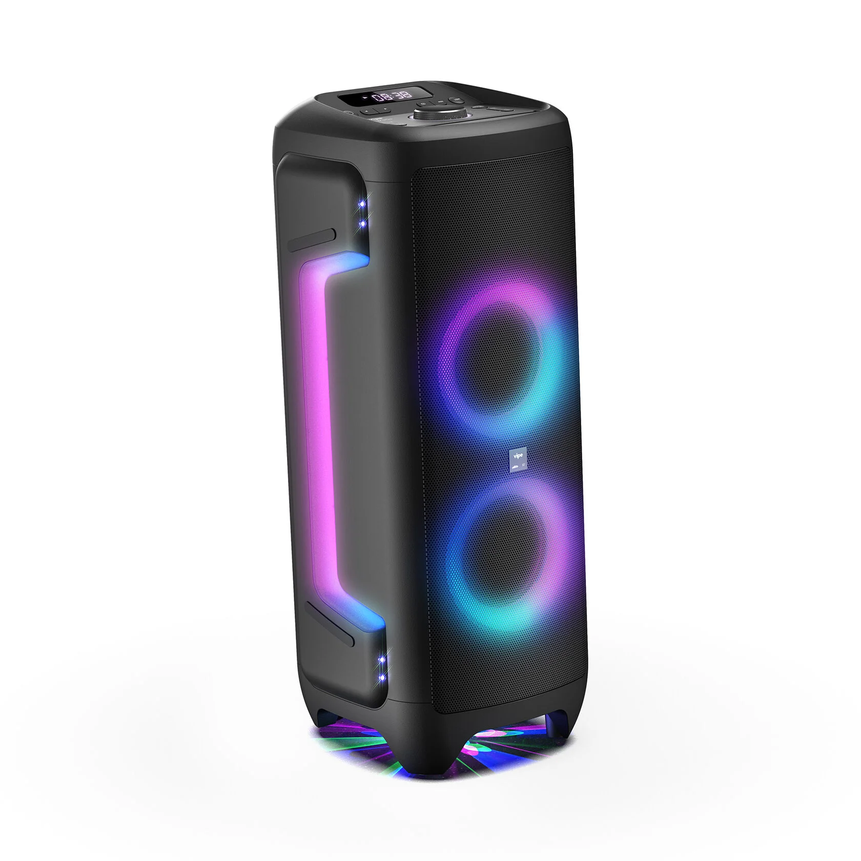 

Мидисистема Vipe Nitro X7, 280 Вт, караоке, FM, USB, AUX, Bluetooth, ПДУ, черный (VPMSNITROX7), Nitro X7