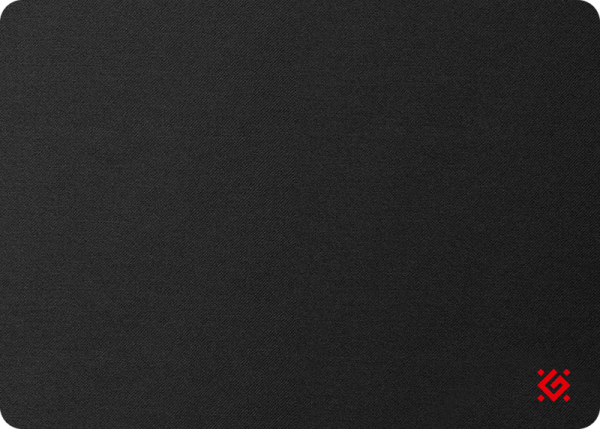 Коврик для мыши Defender Black S, 350x250x3 мм, черный