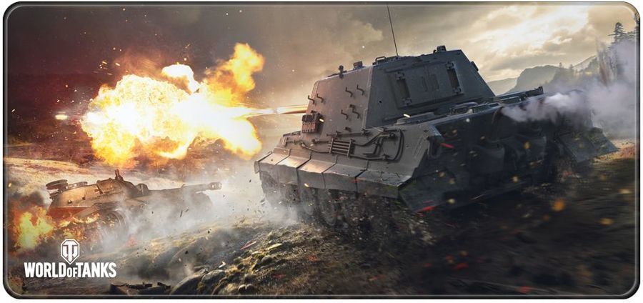 Коврик для мыши World of Tanks Jagdtiger XL, игровой, 900х420х3мм, принт (FWGMPWTJTGR22S0XL)