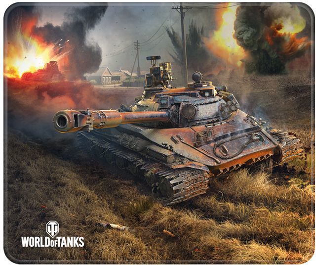 

Коврик для мыши World of Tanks Object 907 Basalt L, игровой, 500х420х3мм, принт (FWGMPWTO90722S00L), Object 907 Basalt L