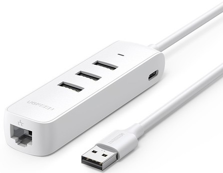 Адаптер UGREEN CM416, белый