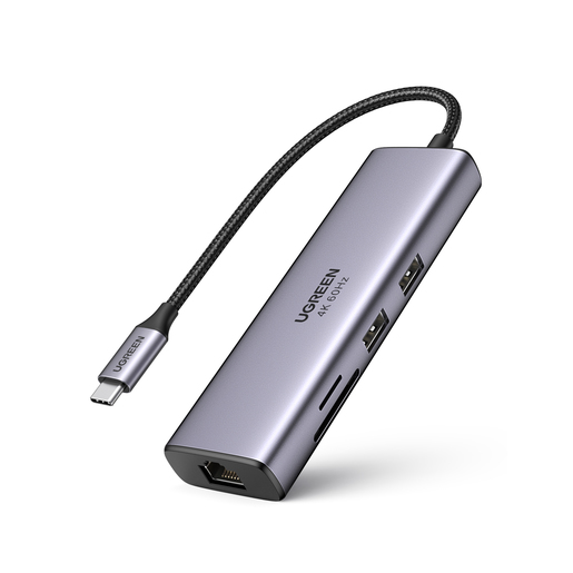 Адаптер UGREEN CM512, серый