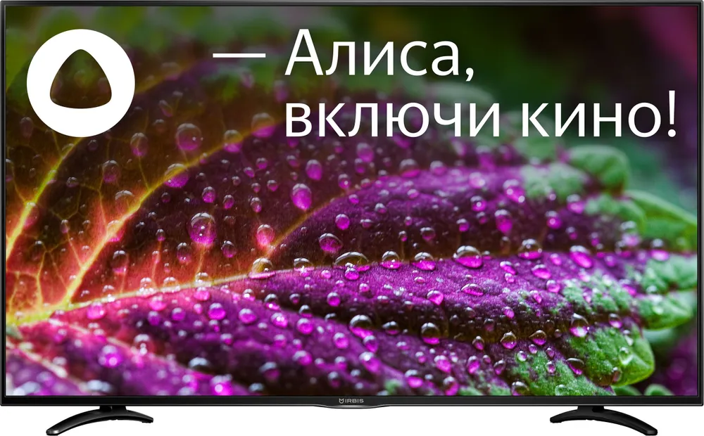 Телевизор 55" IRBIS 55U1YDX165BS2, 3840x2160, черный