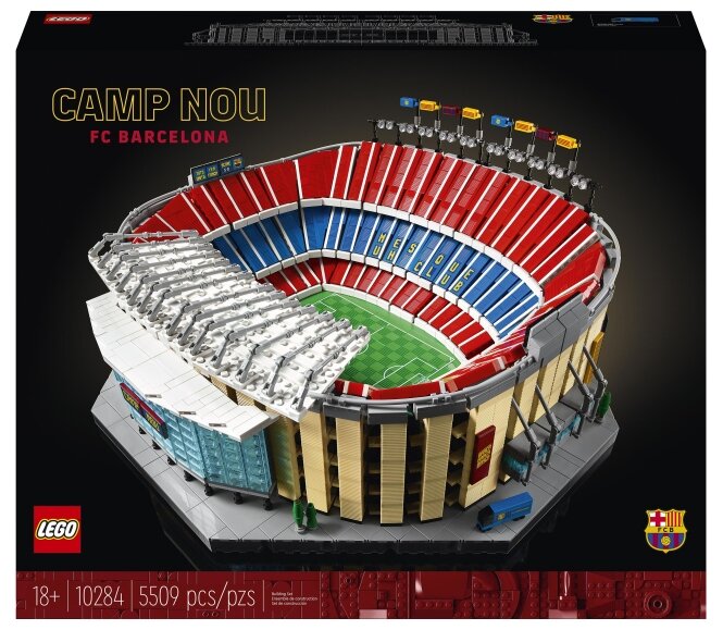 Конструктор LEGO Камп Ноу – ФК Барселона, деталей: 5509