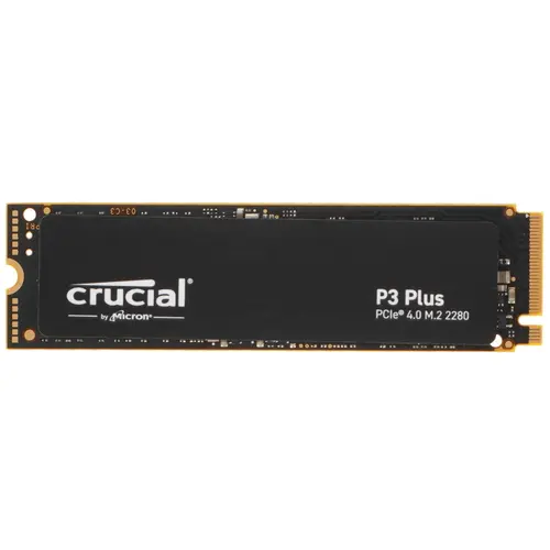 Твердотельный накопитель (SSD) Crucial 2Tb P3 Plus, 2280, PCIe 4.0 x4, NVMe (CT2000P3PSSD8) Retail - фото 1