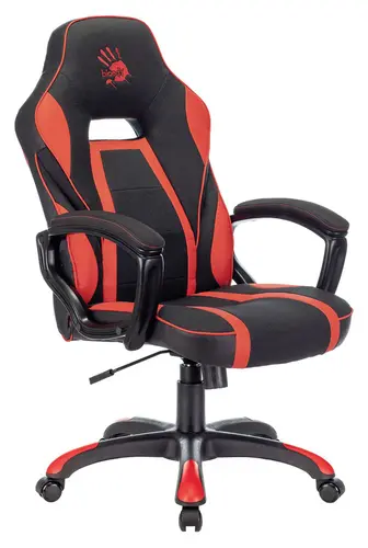 Кресло игровое A4TECH Bloody GC-250, черный/красный