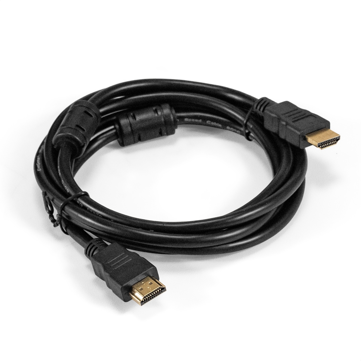 

Кабель HDMI(19M)-HDMI(19M) v1.4b, ферритовый фильтр, 2 м, черный Exegate EX-CC-HDMI-2.0F (EX294689RUS), EX-CC-HDMI-2.0F