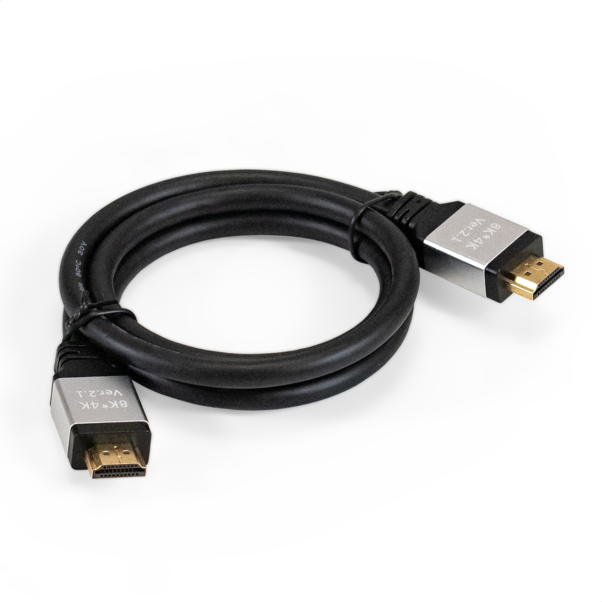 

Кабель HDMI(19M)-HDMI(19M) v2.1 4K, 8K, 1 м, черный Exegate EX-CC-HDMI8K-1.0 (EX294701RUS), EX-CC-HDMI8K-1.0