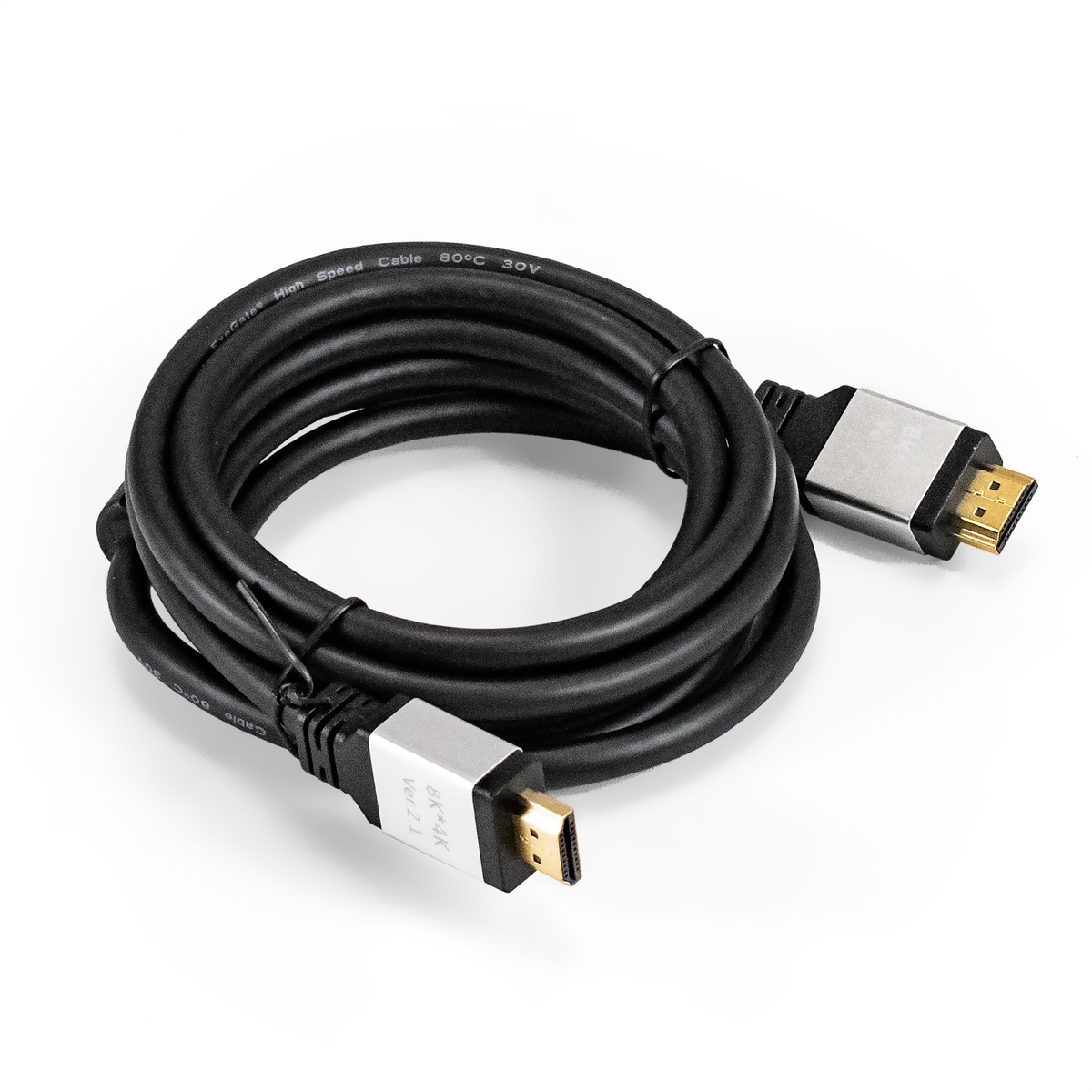 

Кабель HDMI(19M)-HDMI(19M) v2.1 4K, 8K, 3 м, черный Exegate EX-CC-HDMI8K-3.0 (EX294704RUS), EX-CC-HDMI8K-3.0