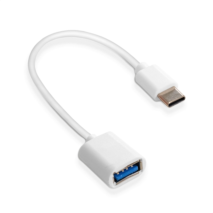 

Кабель-переходник (адаптер) USB-USB Type-C, OTG, 20 см, белый, Exegate EX-A-OTG-CMAF2 (EX294777RUS), EX-A-OTG-CMAF2