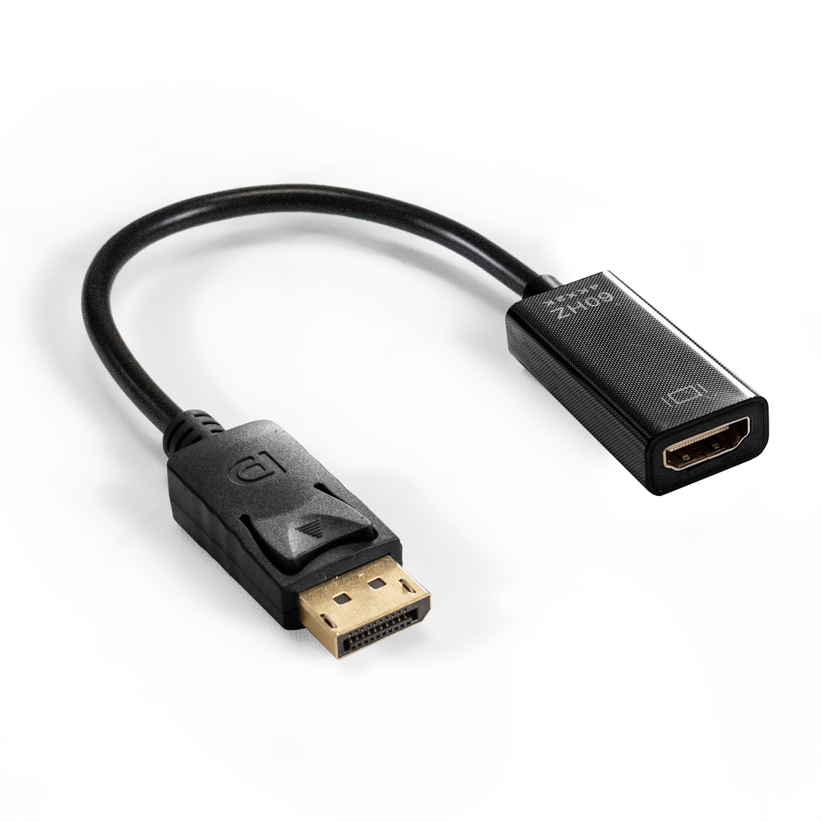 

Кабель-переходник (адаптер) DisplayPort(20M)-HDMI(19F) v1.2 4K, 20 см, черный Exegate EX-DPM-HDMIF-0.2 (EX294707RUS), EX-DPM-HDMIF-0.2