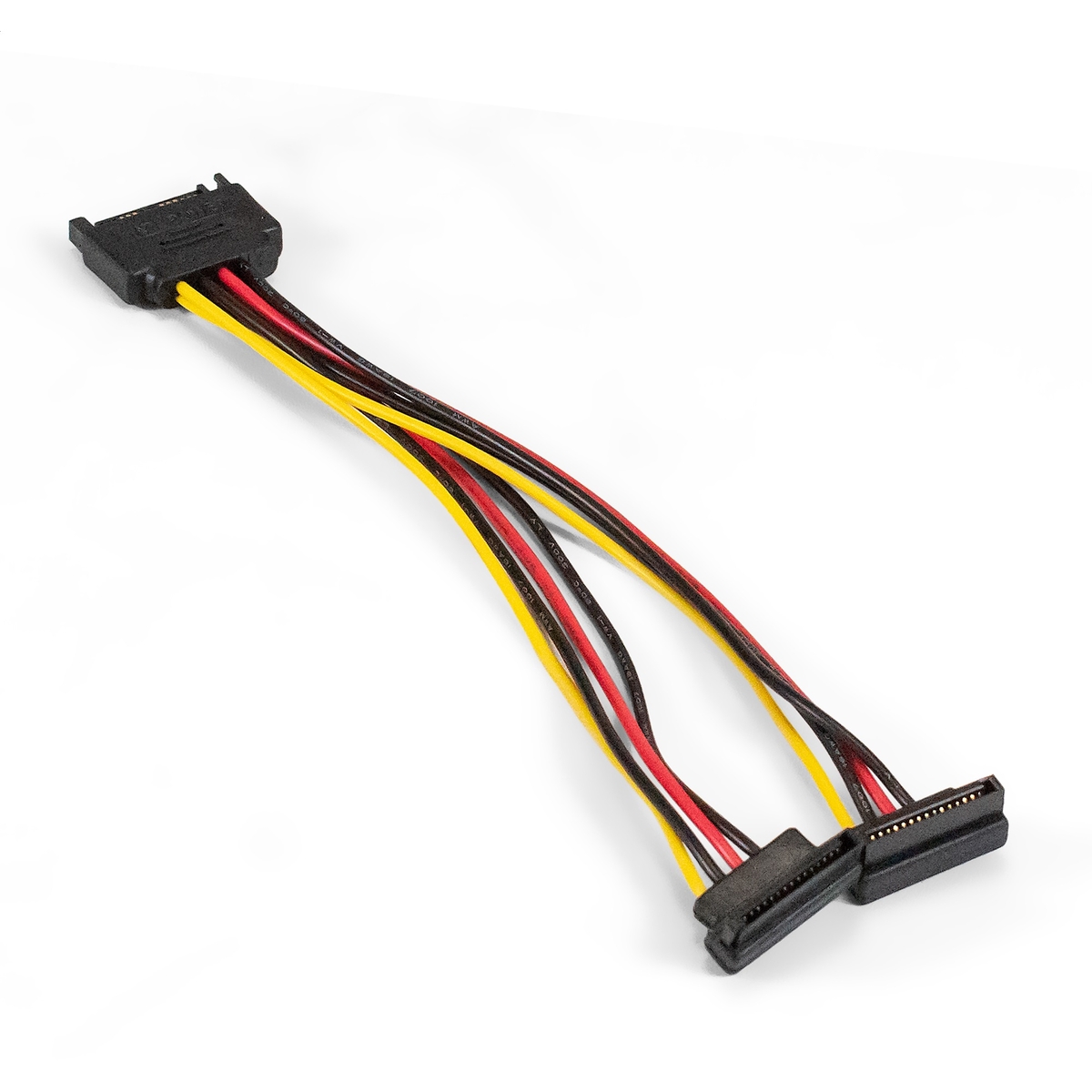 Кабель питания SATA 15-pin(M)-2xSATA 15-pin(F) Exegate 15 см