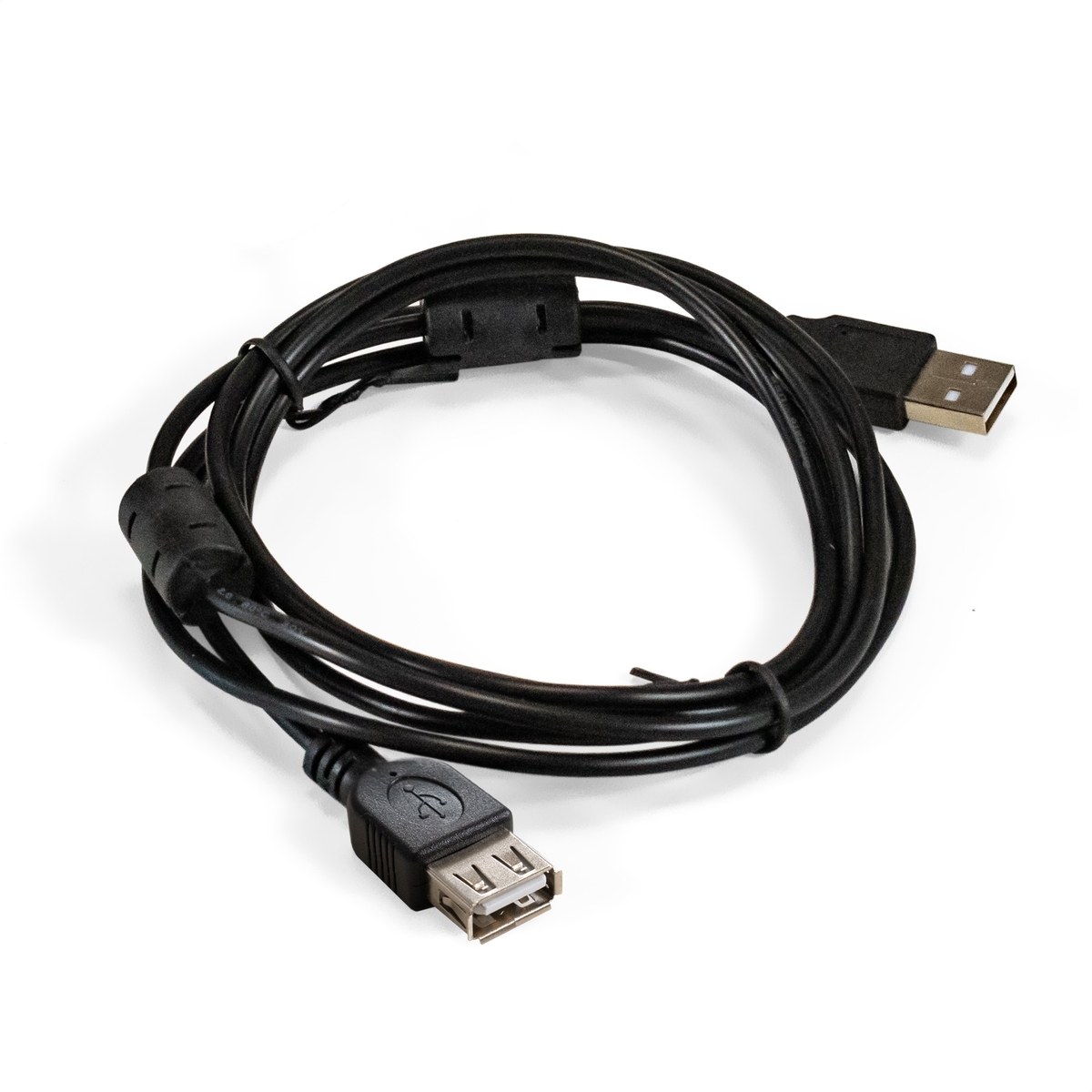 

Кабель-удлинитель USB(Am)-USB(Af), ферритовый фильтр, 1.8 м, черный, Exegate EX-CCF-USB2-AMAF-1.8F (EX294761RUS), EX-CCF-USB2-AMAF-1.8F