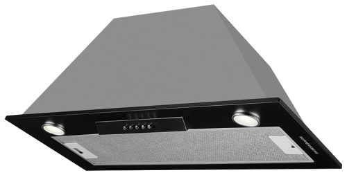 Вытяжка встраиваемая Kuppersberg INLINEA 70 BX, черный/нержавеющая сталь