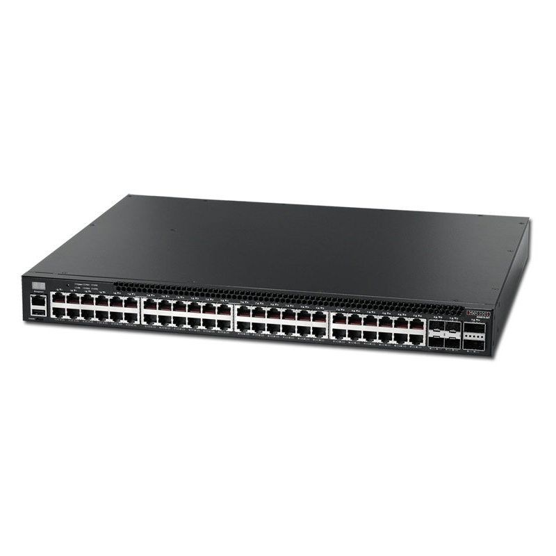 

Коммутатор Edgecore 4610-54T-O-AC-B, управляемый, кол-во портов: 48x1 Гбит/с, кол-во SFP/uplink: SFP+ 4x10 Гбит/с, установка в стойку, 4610-54T-O-AC-B