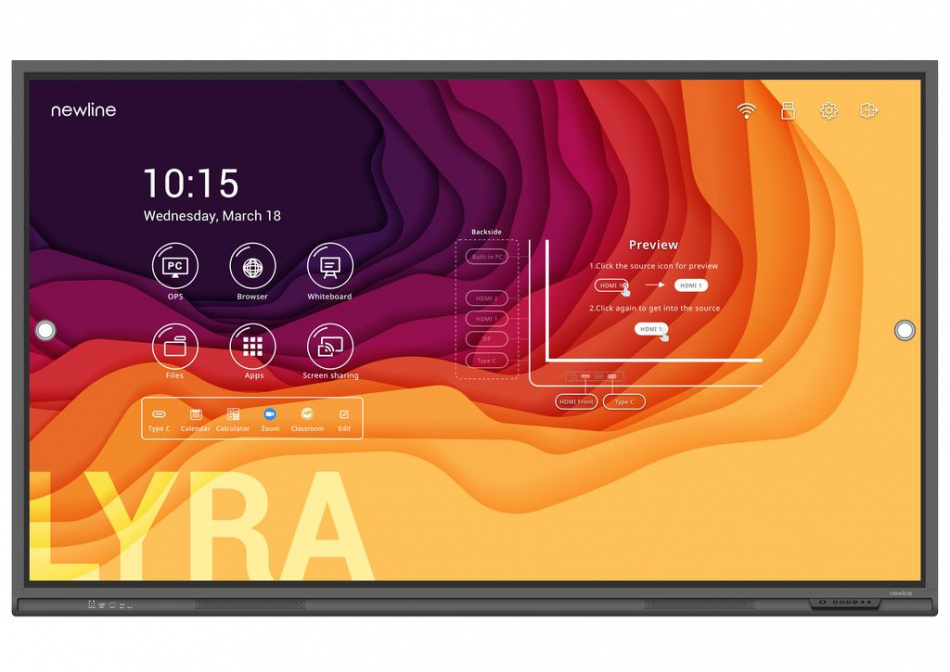 Интерактивная панель NewLine TT-6521Q