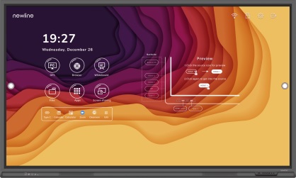 

Интерактивная панель NewLine TT-8621Q, 86", 3840x2160, черный (TT-8621Q), TT-8621Q