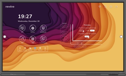 

Интерактивная панель NewLine TT-8622Q, 86", 3840x2160, черный (TT-8622Q), TT-8622Q