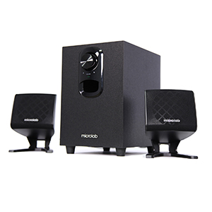 

Акустика 2.1 Microlab M-108BT, 11 Вт, FM, AUX, USB, Bluetooth, черный, M-108BT
