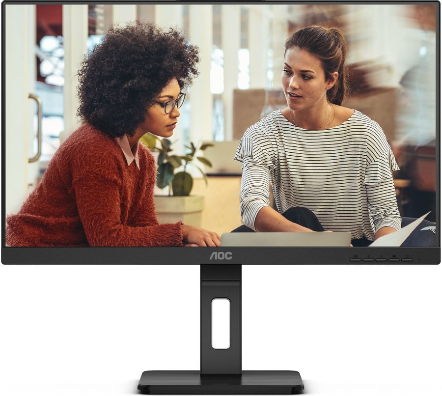 

Монитор 27" AOC Q27E3UMF VA, 2560x1440 (16:9), 300кд/м2, 4 мс, 178°/178°, HDMI, DisplayPort, USB-Hub, черный (Q27E3UMF), Q27E3UMF