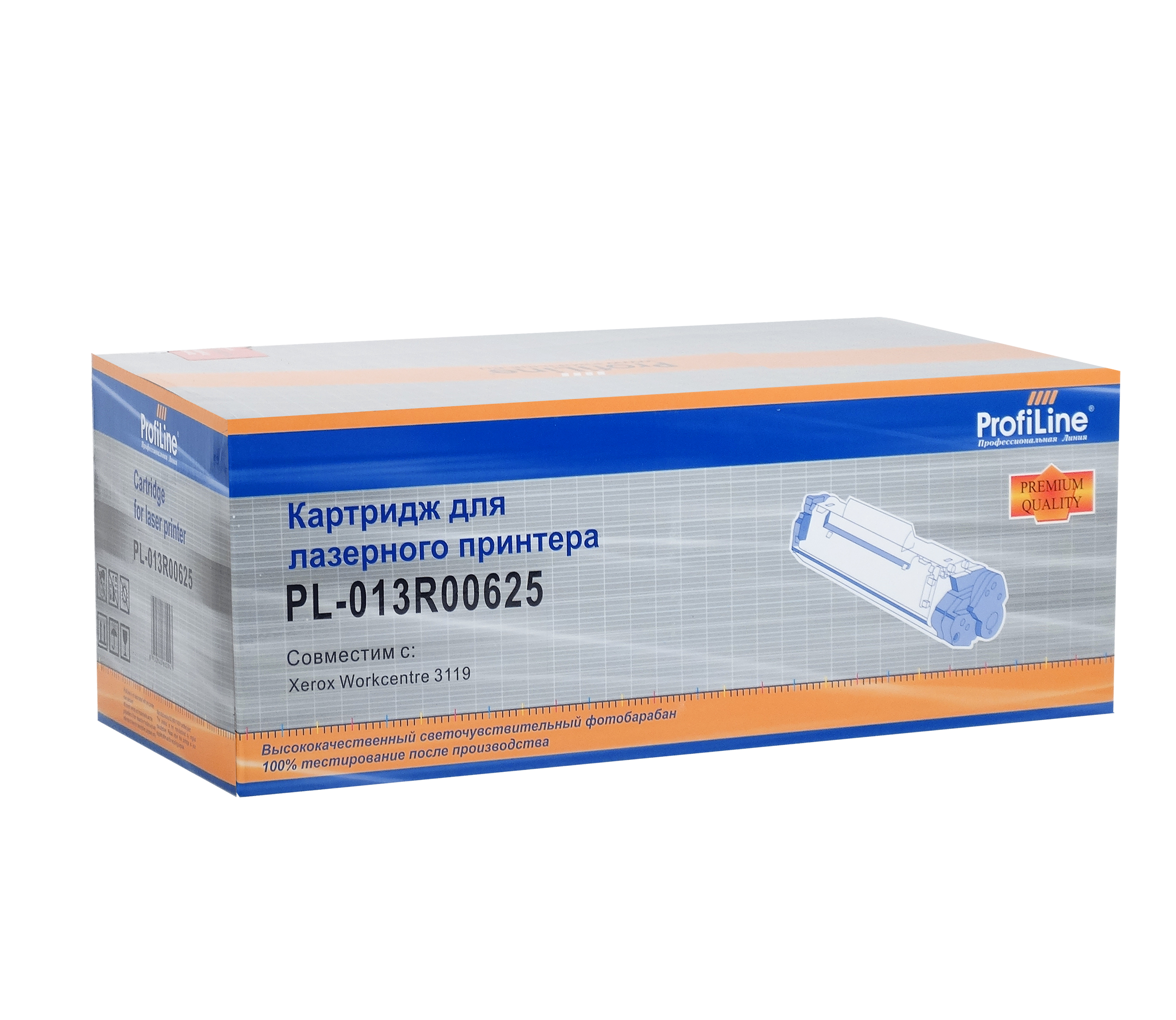 

Картридж ProfiLine PL-013R00625 для принтеров Rank Xerox WC 3119 3000 копий, Черный