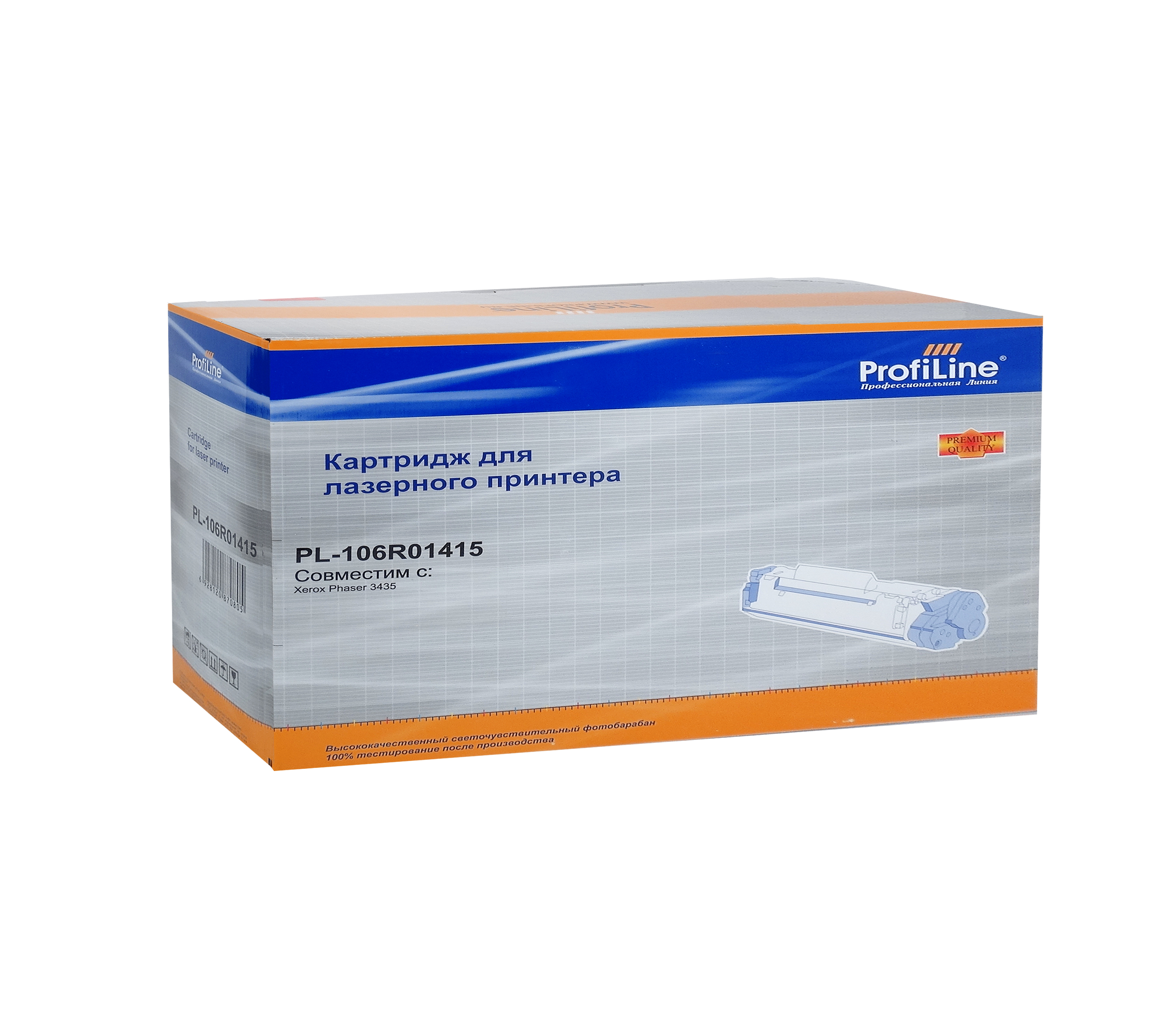 

Картридж лазерный ProfiLine PL-106R01415 (106R01415), черный, 10000 страниц, совместимый для Xerox Phaser 3435/3435D/3435DN