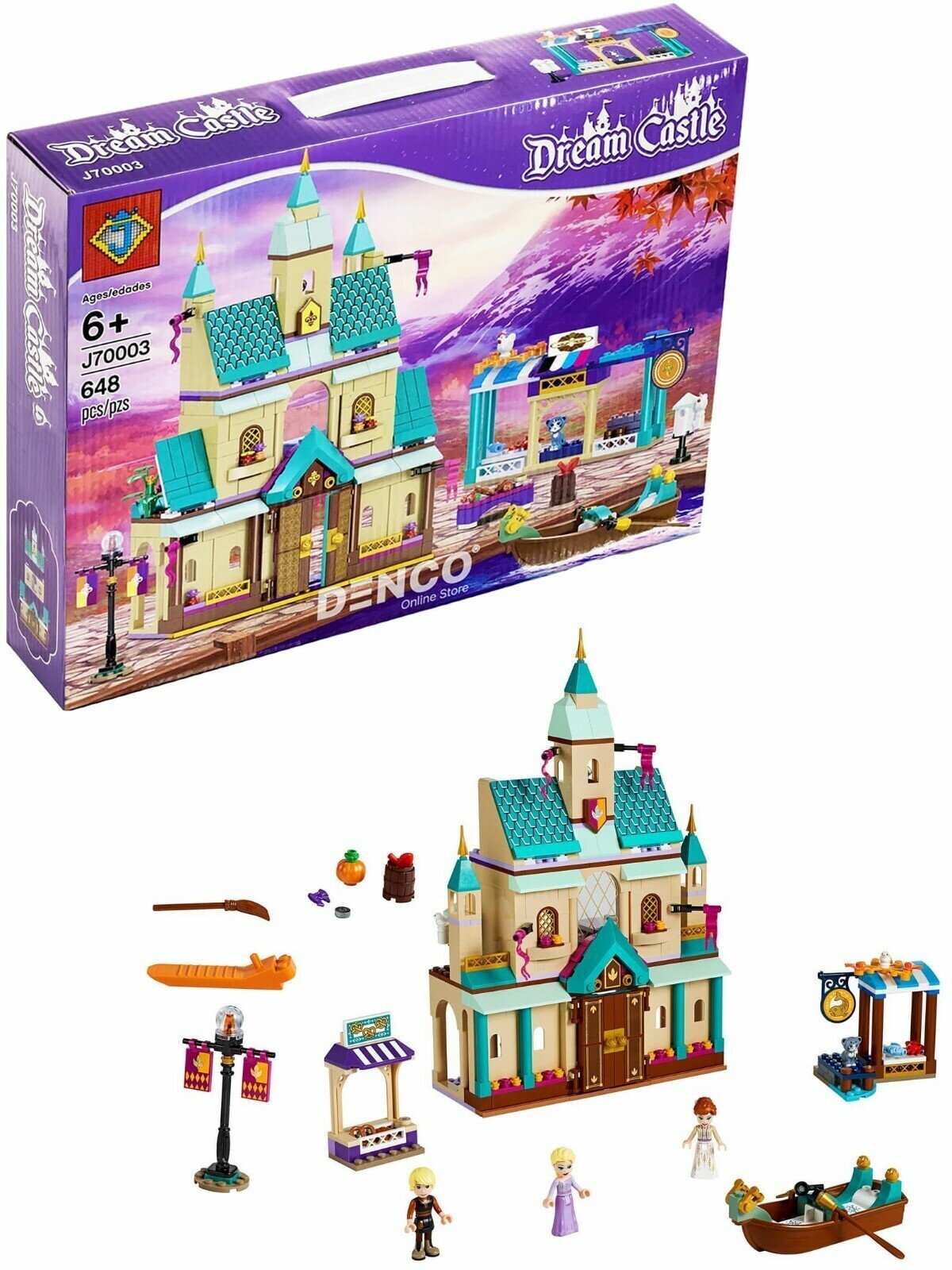 

Конструктор LEGO Деревня в Эренделле, деталей: 648 (41167), Деревня в Эренделле