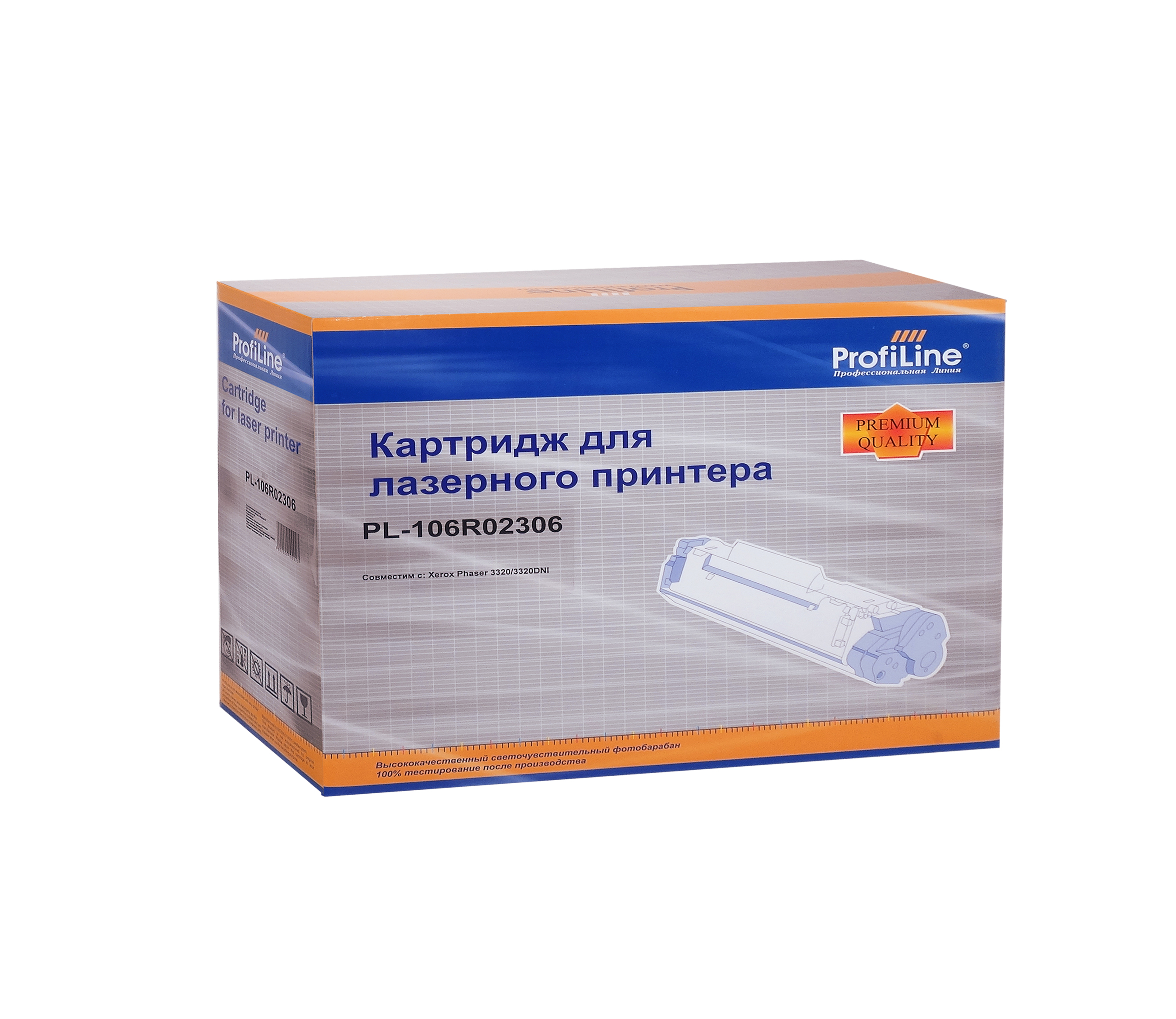 

Картридж лазерный ProfiLine PL-106R02306 (106R02306), черный, 11000 страниц, совместимый для Xerox Phaser 3320DNI/3320