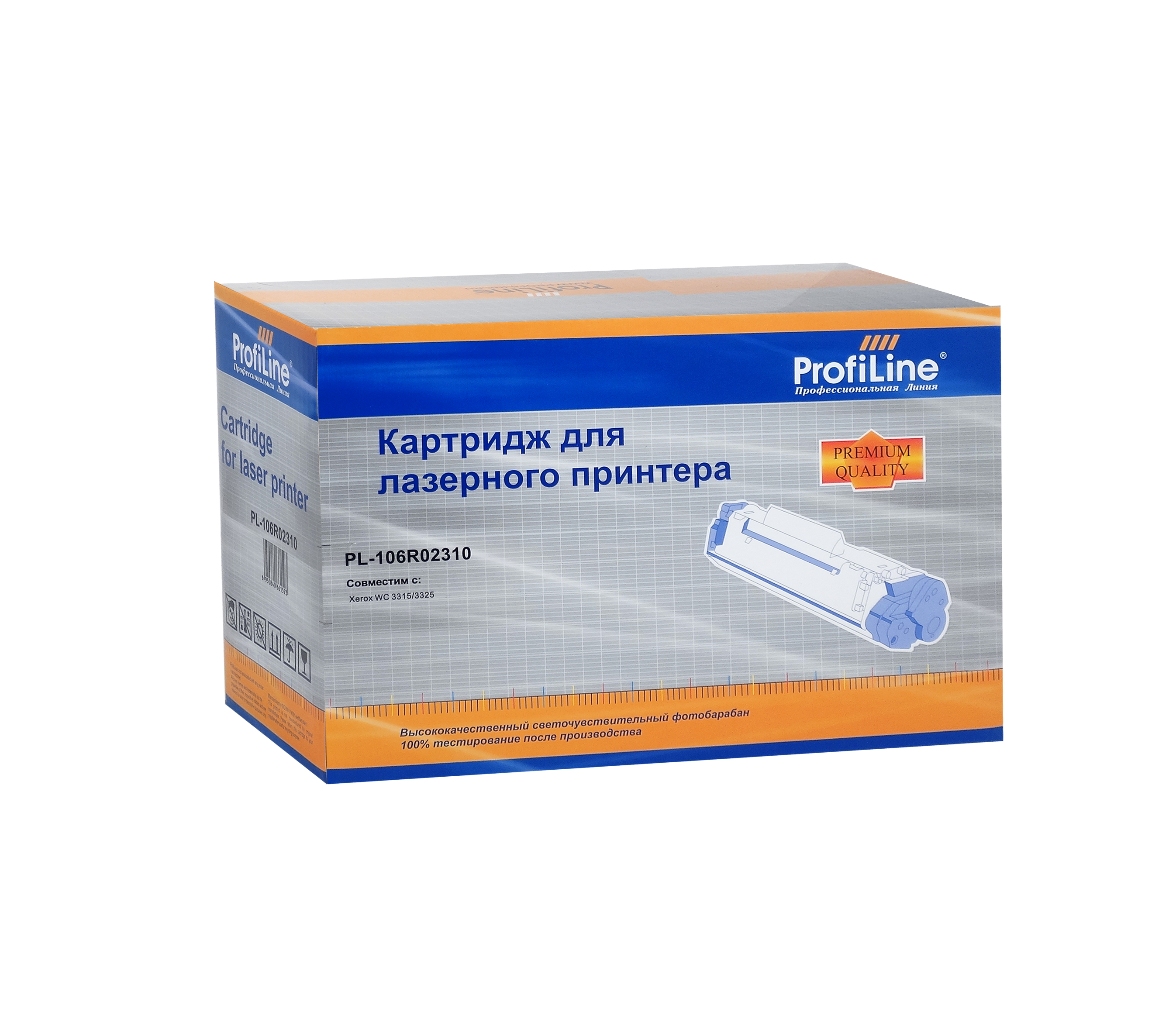 

Картридж лазерный ProfiLine PL-106R02310 (106R02310), черный, 5000 страниц, совместимый для Xerox Phaser WC 3315/3325