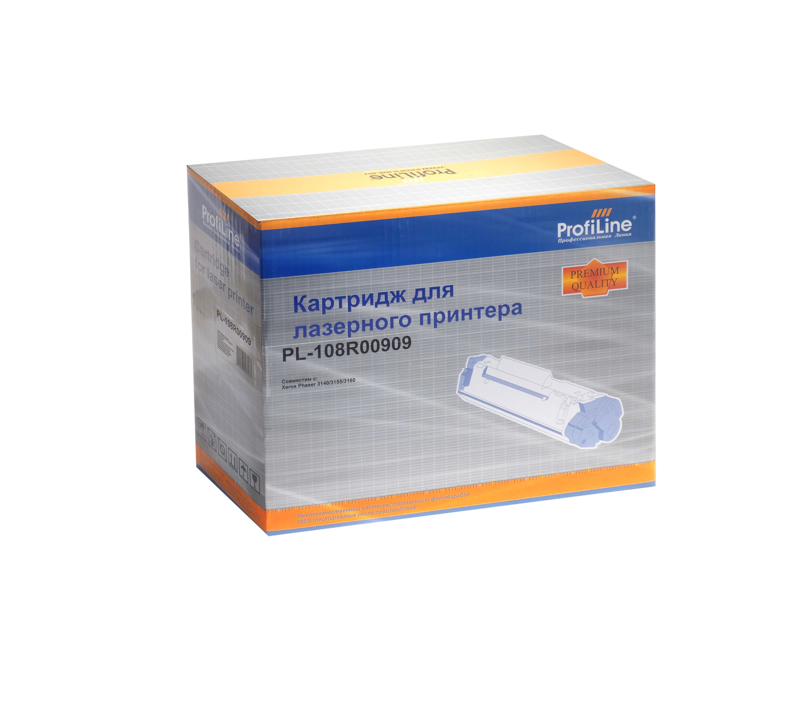 Картридж ProfiLine PL-108R00909, черный, 2500 страниц