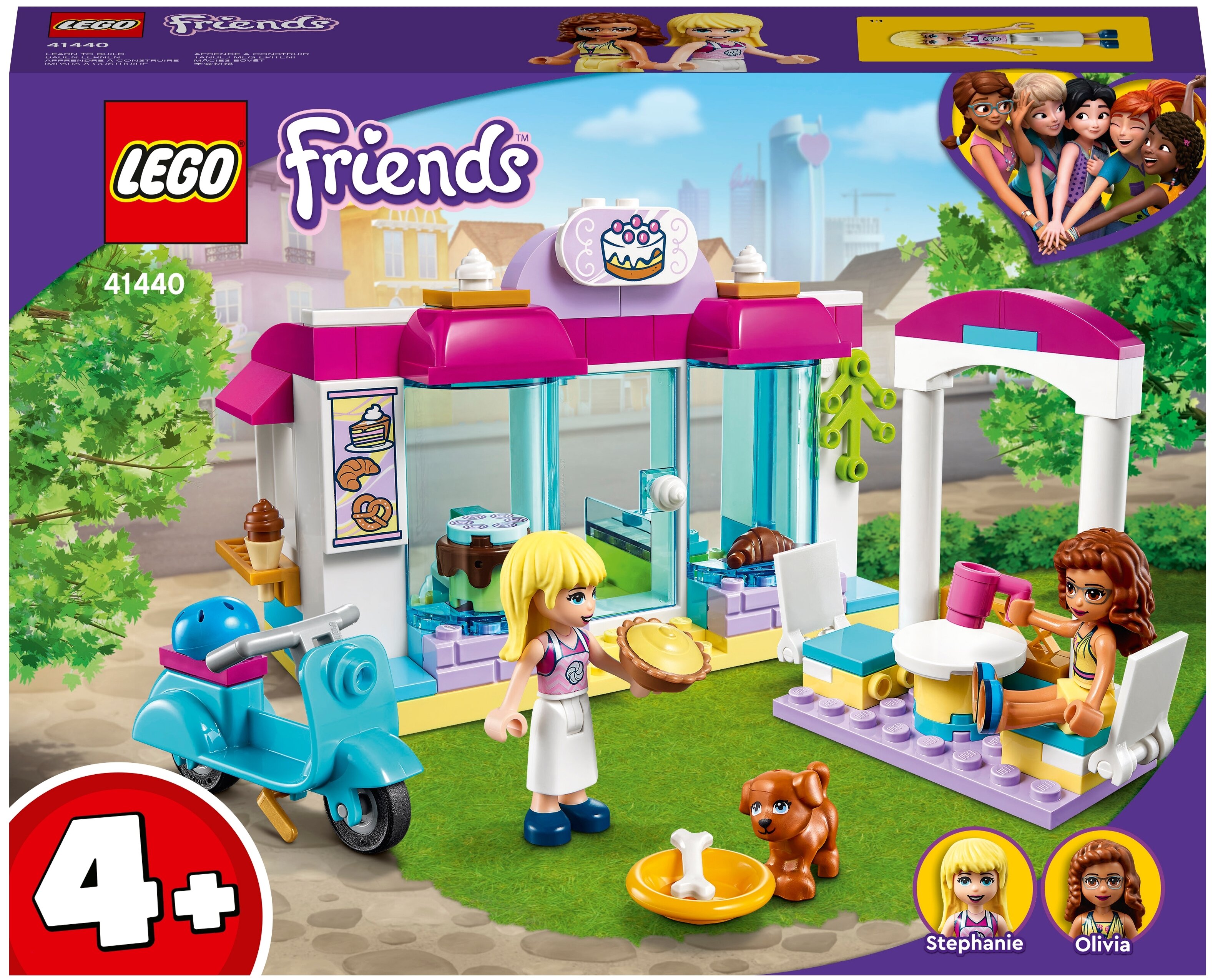 

Конструктор LEGO Пекарня Хартлейк-Сити, деталей: 99 (41440), Пекарня Хартлейк-Сити