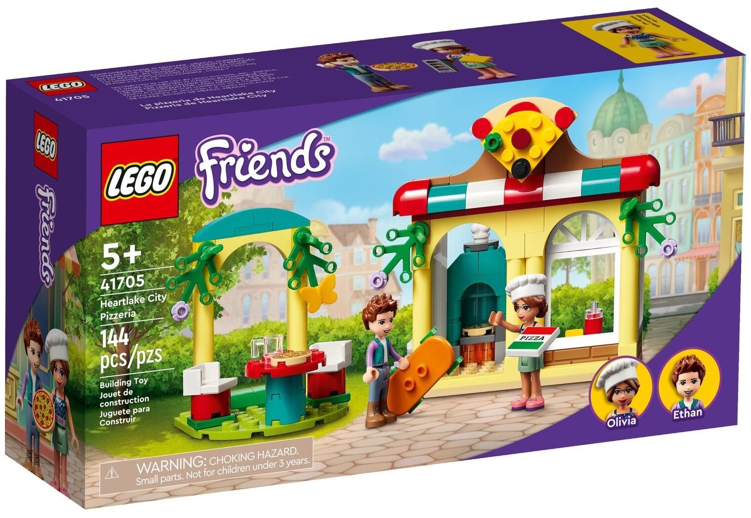 

Конструктор LEGO Пиццерия Хартлейк Сити, деталей: 144 (41705), Пиццерия Хартлейк Сити