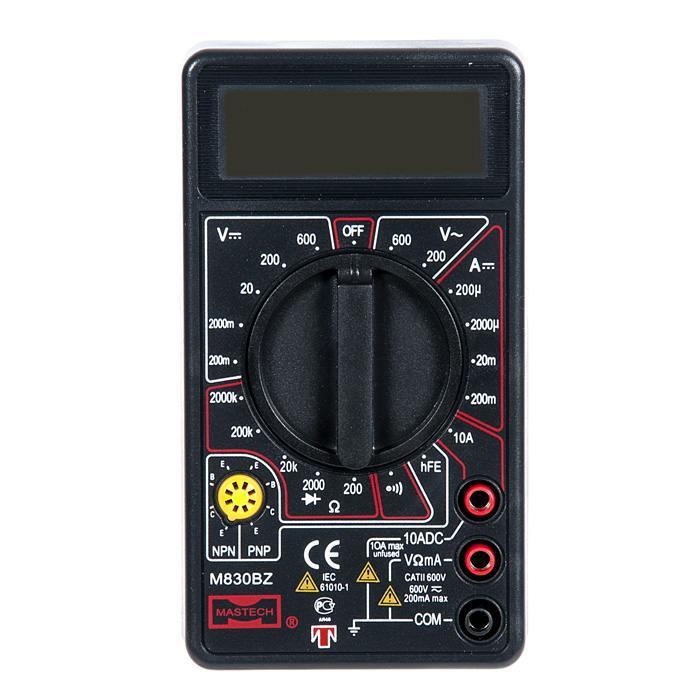 

Мультиметр MASTECH M830BZ (13-2002), M830BZ