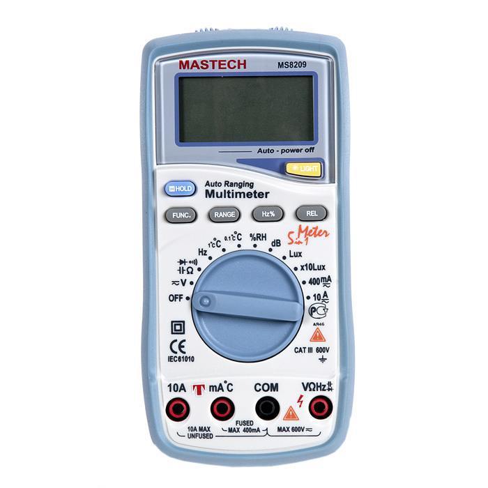 

Мультиметр MASTECH MS8209 (MS8209), MS8209
