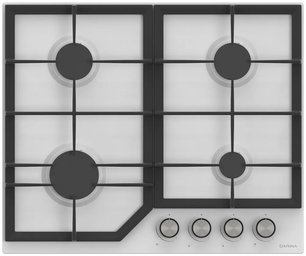 

Газовая варочная панель DARINA ER4 BGM 341 12 W, 4 конфорки, белая (ER4 BGM 341 12 W), ER4 BGM 341 12 W