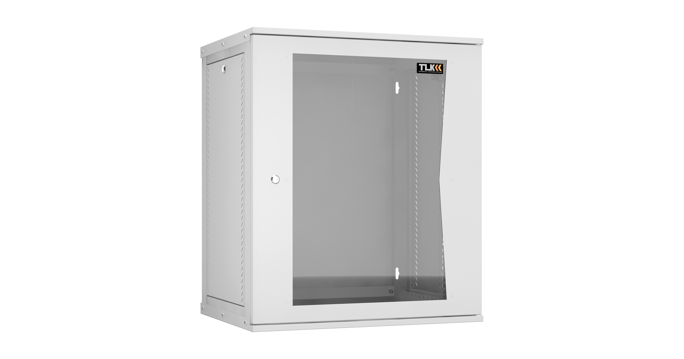 

Шкаф телекоммуникационный настенный 15U 600x450 мм, стекло, серый, разборный, TLK TWI TWI-156045-R-G-GY, TWI-156045-R-G-GY