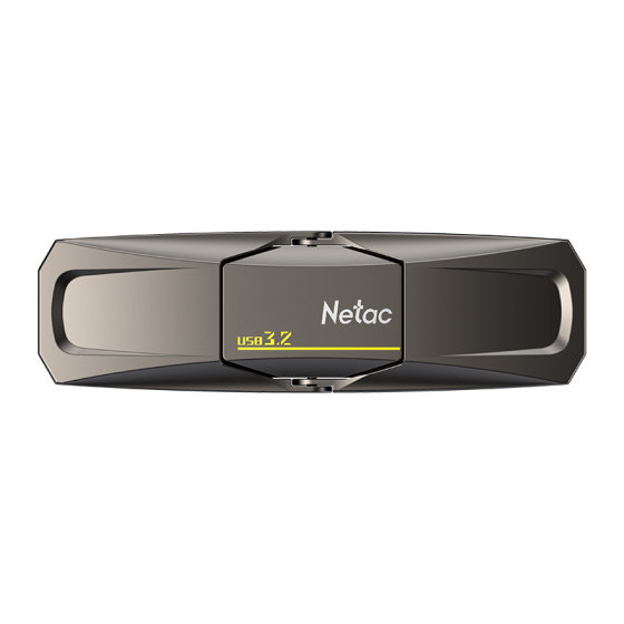 

Флешка 256Gb USB 3.2 Gen.2 (Type A + Type C) Netac US5, черный (NT03US5C-256G-32TA)