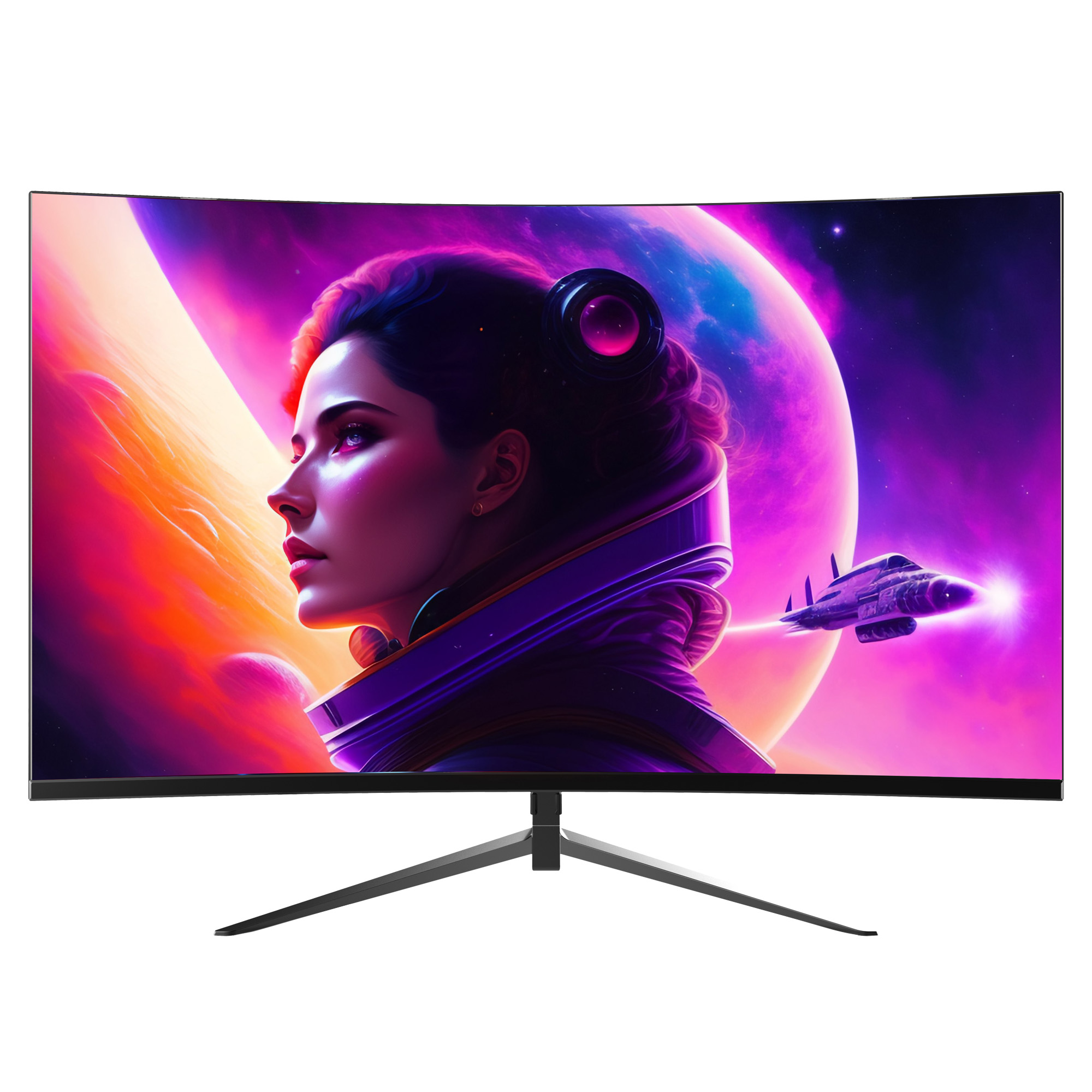 

Монитор 27" Hiper Gaming PB2701 VA, изогнутый, 2560x1440 (16:9), 300кд/м2, 165 Гц, 1 мс, 178°/178°, HDMI, DisplayPort, черный (PB2701HHD5S), PB2701