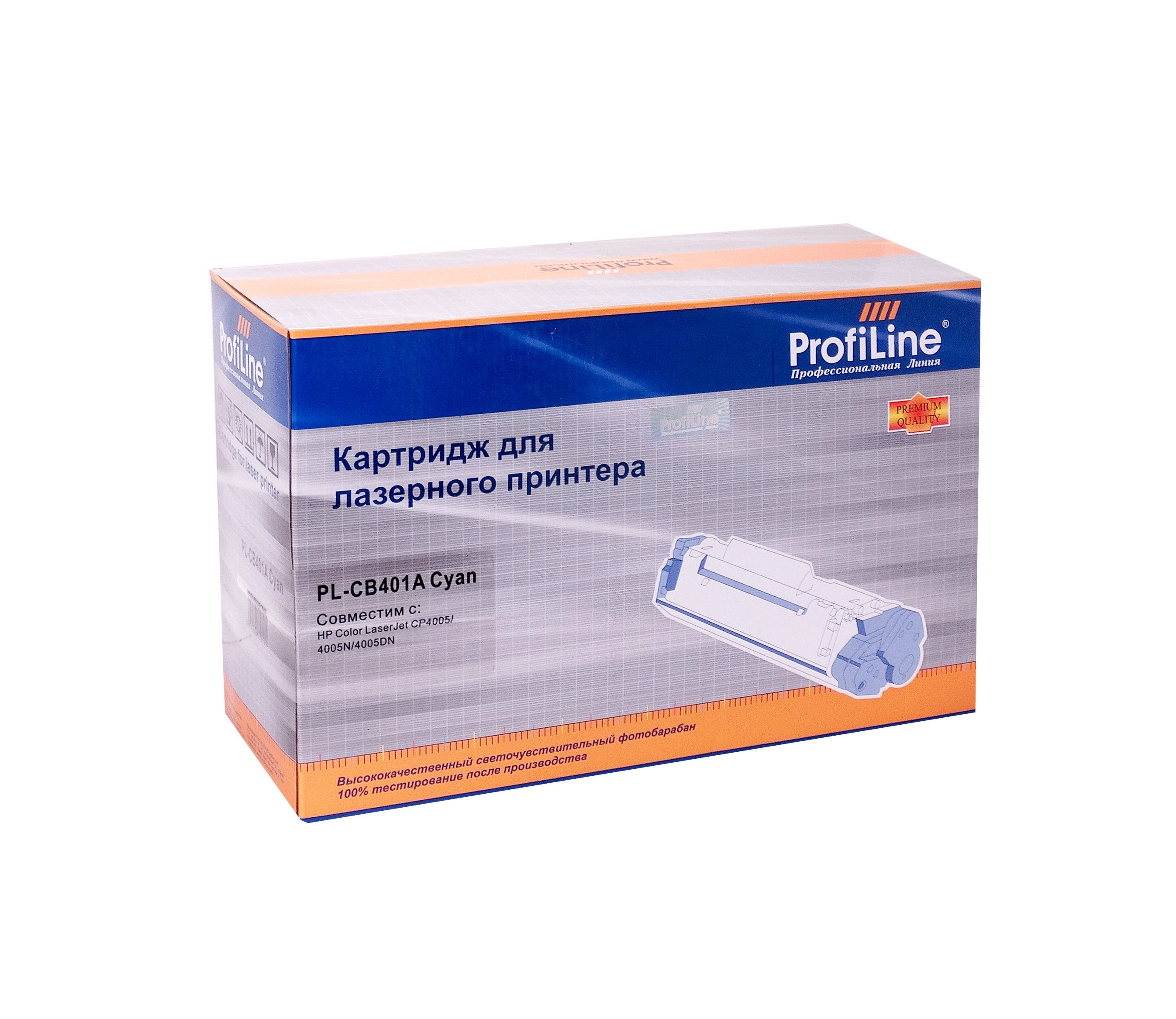 

Картридж лазерный ProfiLine PL-CB401A (CB401A), голубой, 7500 страниц, совместимый для CLJ CP4005/CP4005DN/CP4005N
