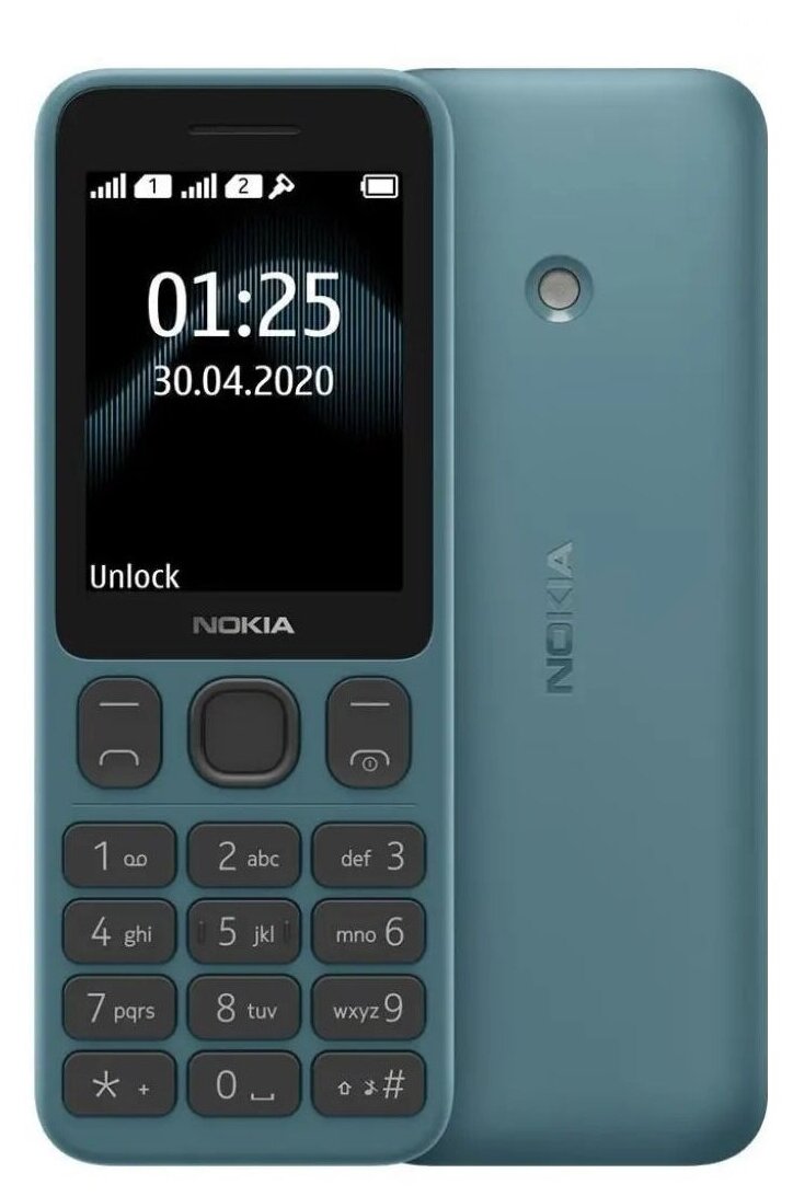 

Мобильный телефон Nokia 125 TA-1253 Dual Sim, 2.4" 320x240 TN, 2-Sim, 1020 мА⋅ч, micro-USB, синий (16GMNL01A01), 125 Dual Sim