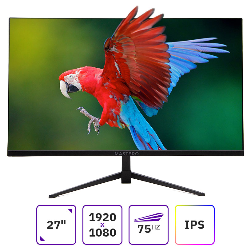 Монитор 27" Mastero Base U2723QH черный