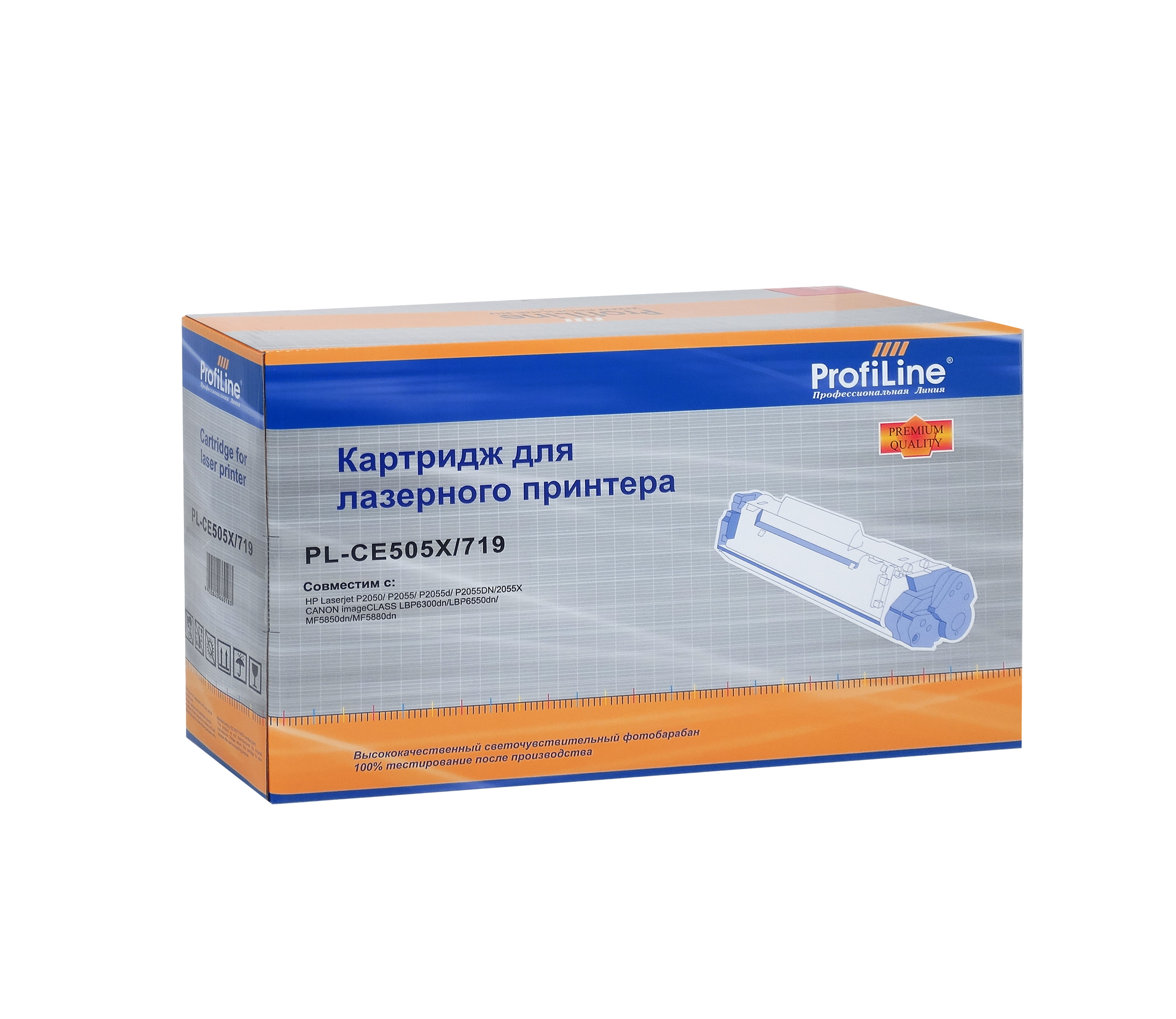 

Картридж лазерный ProfiLine PL-CE505X (CE505X), черный, 6500 страниц, совместимый, для LJ P2050/P2055/P2055D/P2055DN/Canon LBP 6300dn/6650dn/MF5840dn/5880dn/MF5940