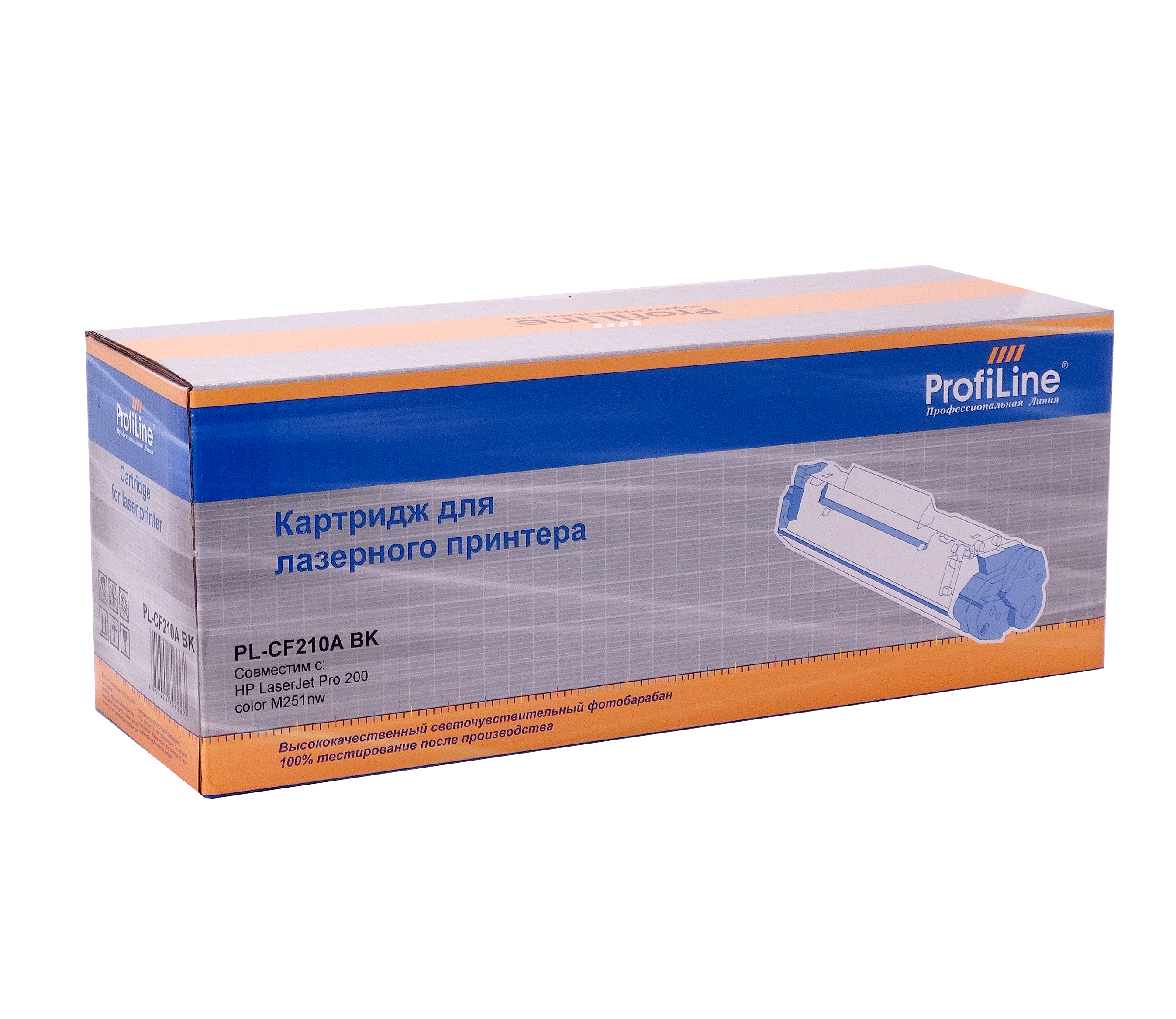

Картридж лазерный ProfiLine PL-CF210A (CF210A), черный, 1600 страниц, совместимый для LaserJet Pro 200 Color M251/276, i-SENSYS LBP7110CW/LBP7100CN/MF8280CW/MF8250CN/MF8230CN/MF8210CN