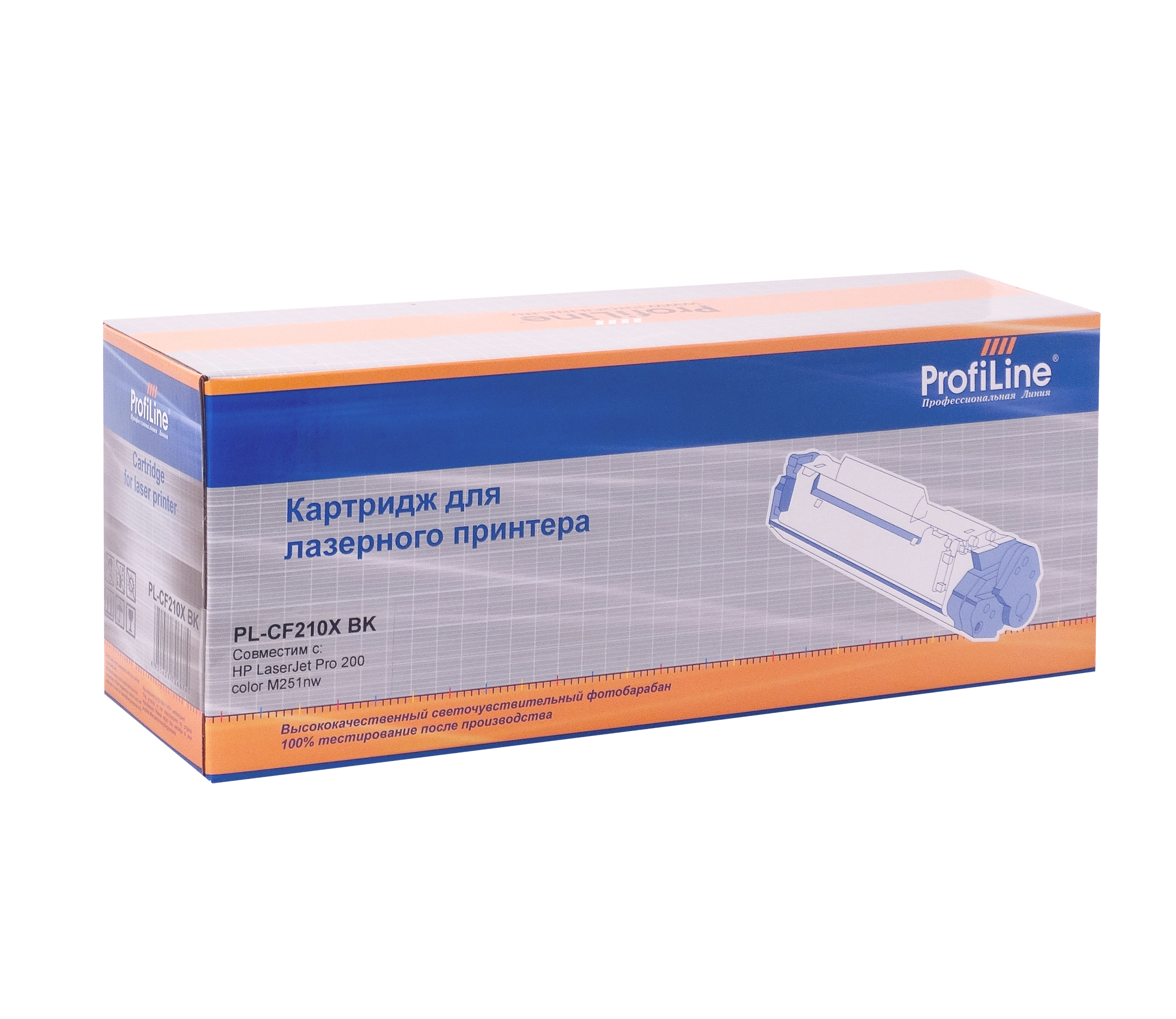 

Картридж лазерный ProfiLine PL-CF210X (CF210X), черный, 2400 страниц, совместимый для LaserJet Pro 200 Color M251/276, i-SENSYS LBP7110CW/LBP7100CN/MF8280CW/MF8250CN/MF8230CN/MF8210CN