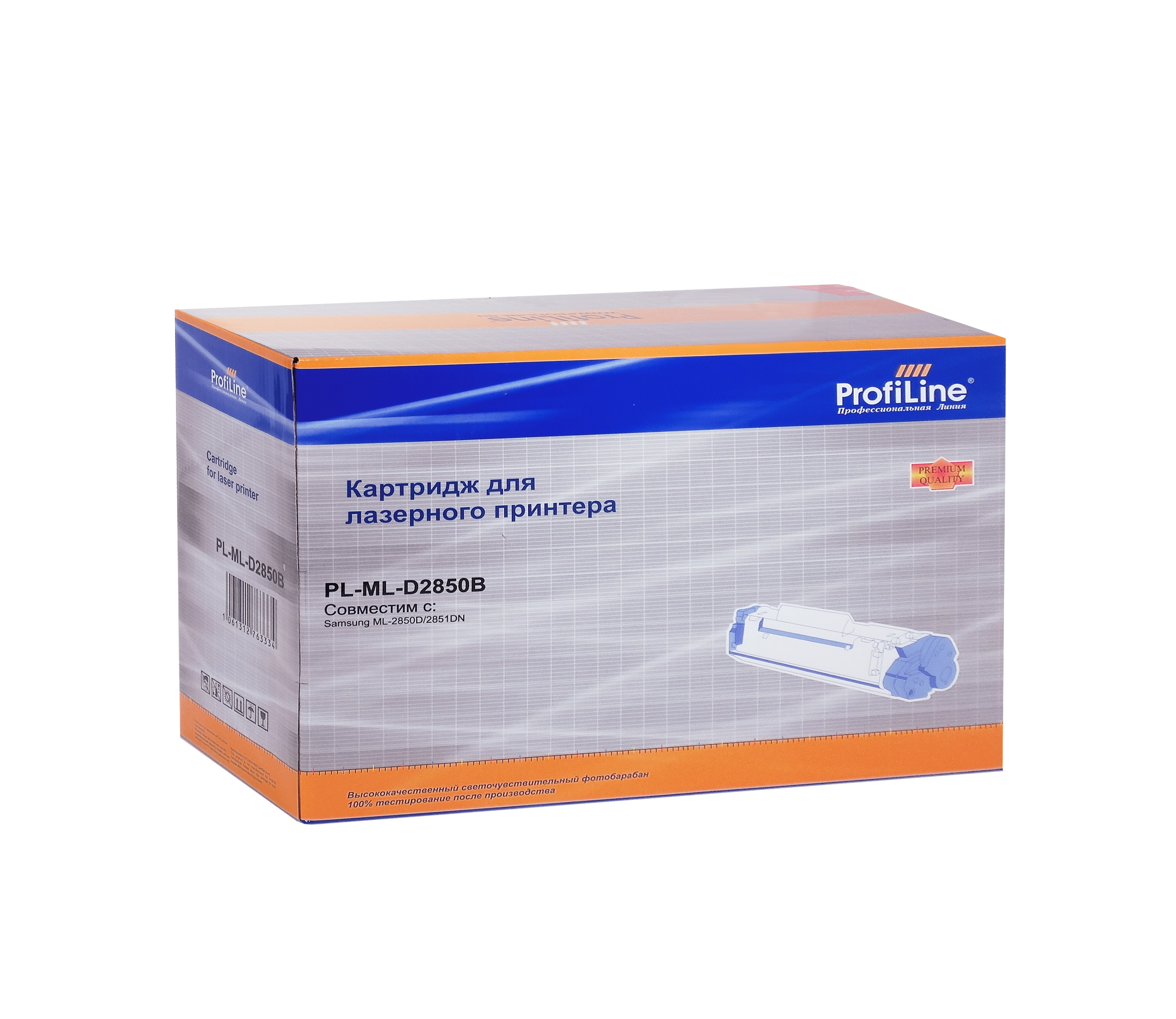 

Картридж лазерный ProfiLine PL-ML-D2850B (ML-D2850B/XIL), черный, 5000 страниц, совместимый для Samsung ML-2850D/2851ND/2851DK