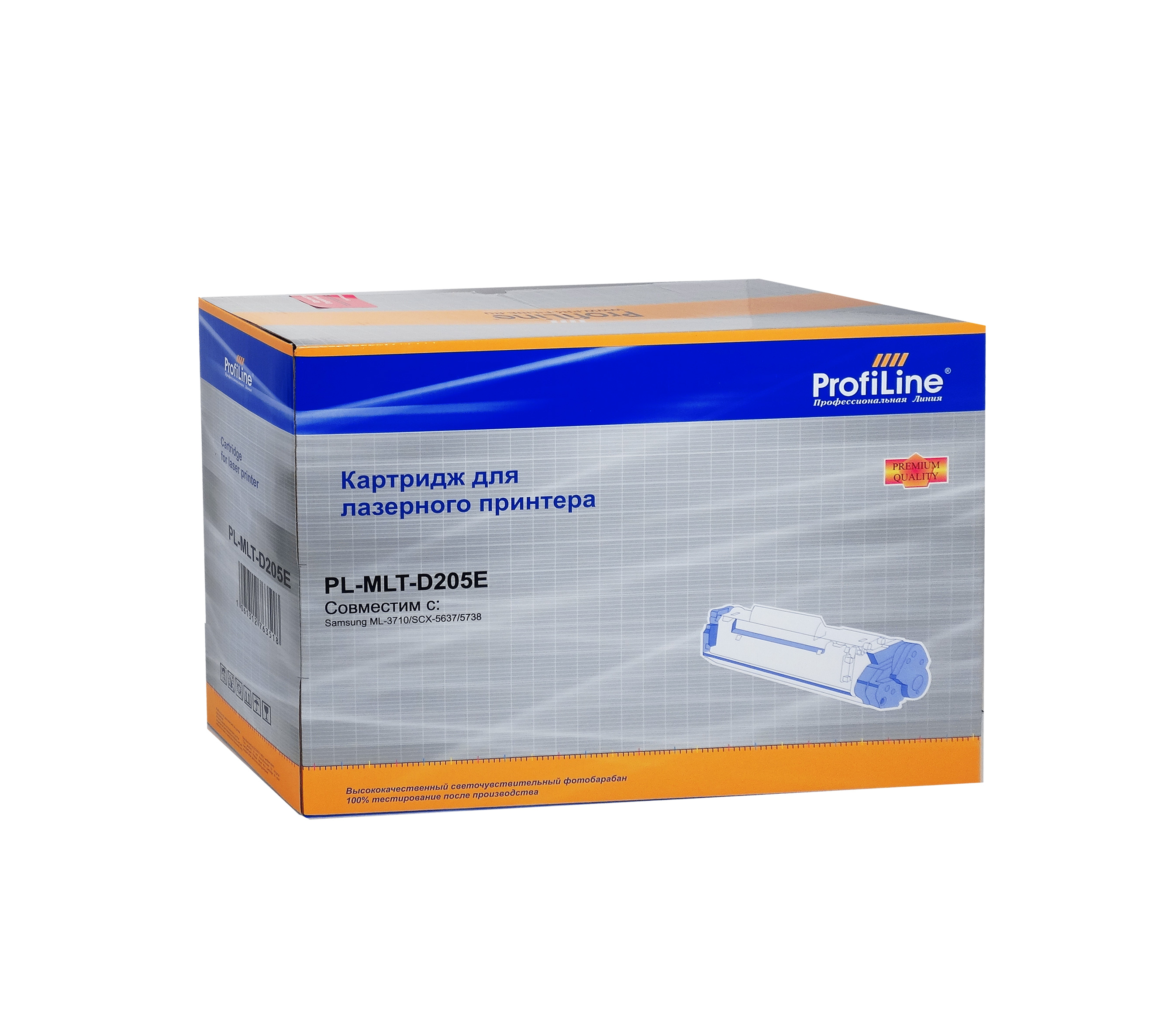 

Картридж ProfiLine PL-MLT-D205E для принтеров Samsung ML-3312ND/3710D/3710ND/3712ND/3712DW/SCX-4833HD/5637FR/5637HR/5639FR/5737FW/5739FW 10000 копий, Черный
