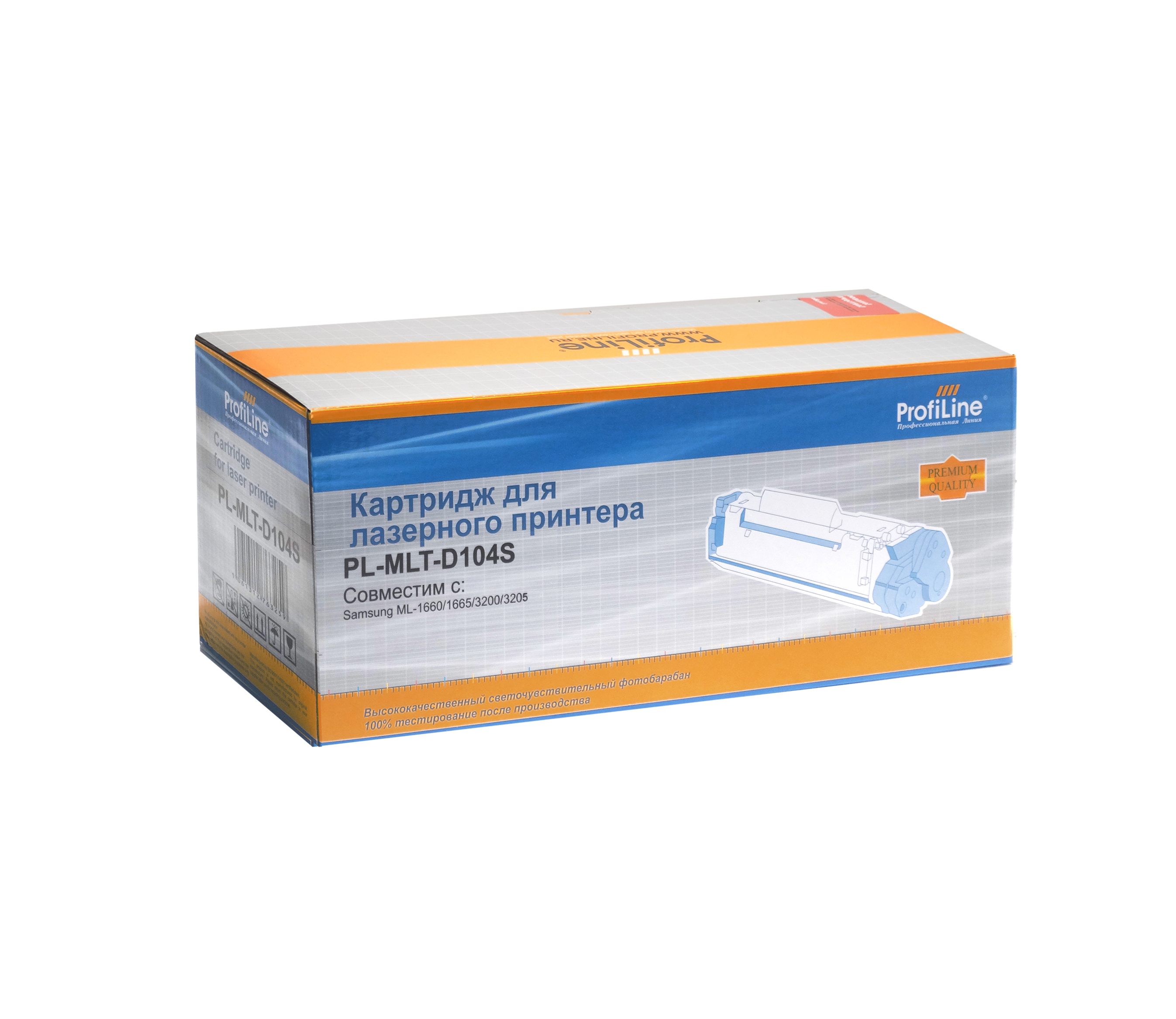 

Картридж лазерный ProfiLine PL-MLT-D104S (MLT-D104S), черный, 1500 страниц, совместимый для Samsung ML-1666/1660/1661/1665/1676/1670/1673/1674/1678/1860/1861/1865W/SCX3201/3206/3217/3218/3200/SCX-3205w